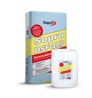 Sopro - DSF 423 two-component elastic sealing mortar