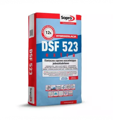 Sopro - DSF 523 one-component elastic sealing mortar