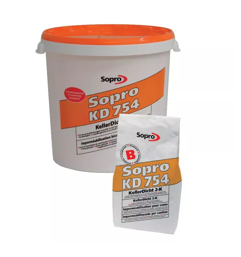 Sopro - two-component bitumen sealing compound KD 754