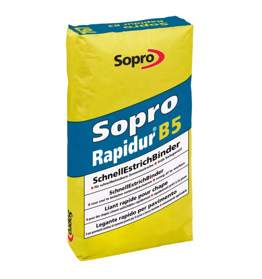 Sopro - rychle tuhnoucí lepidlo pro potěry Rapidur B5 767