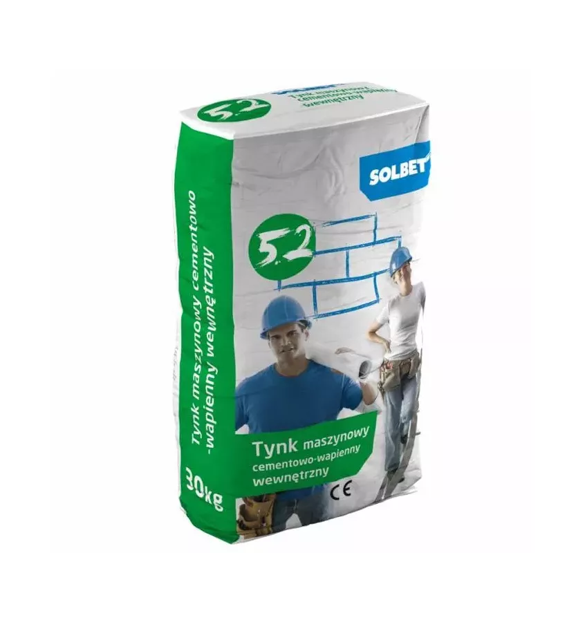 Solbet - internal cement-lime machine plaster (5.2)