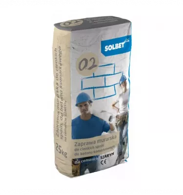 Solbet - M5 thin mortar for aerated concrete (0.1) (0.2)