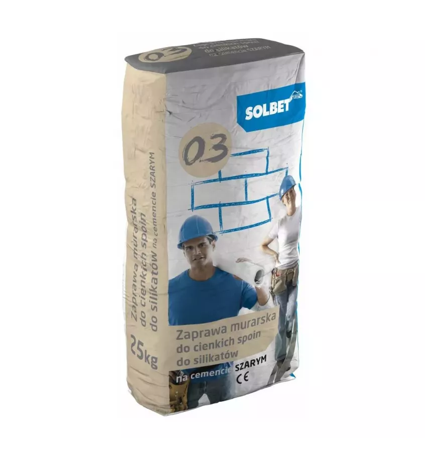 Solbet - thin mortar for silicate M10 (0.3) (0.6)