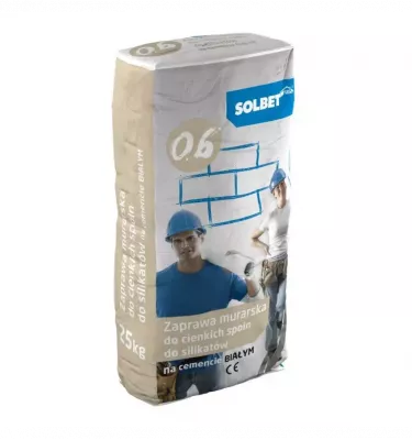 Solbet - thin mortar for silicate M10 (0.3) (0.6)