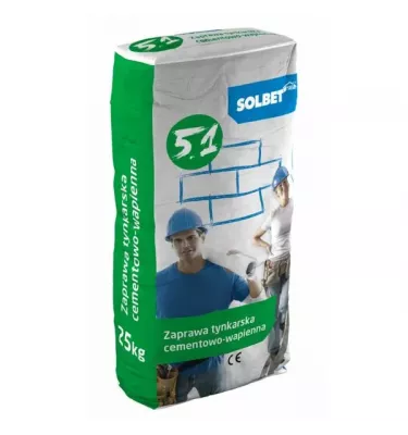 Solbet - cement-lime plaster mortar (5.1)