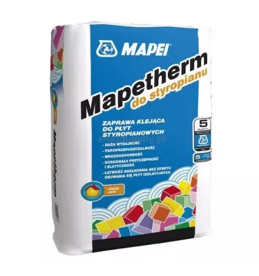 Mapei - Mapetherm adhesive mortar for foamed polystyrene