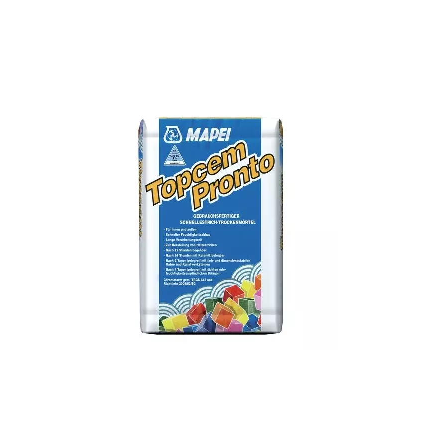 Mapei - cementová malta Topcem Pronto