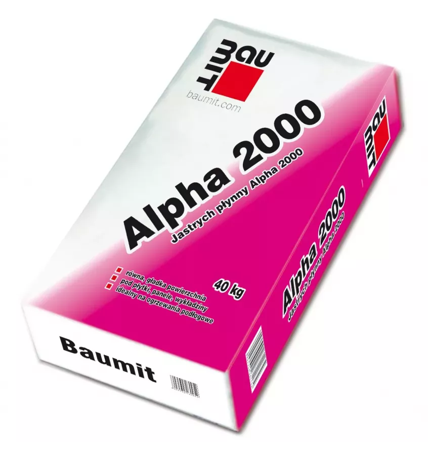 Baumit - tekutý potěr Alpha 2000