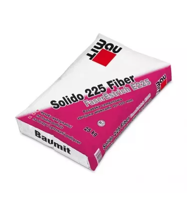 Baumit - cement screed reinforced with FaserEstrich E225 fiber