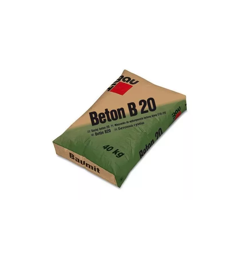 Baumit - beton třídy C16 / 20 Beton B20