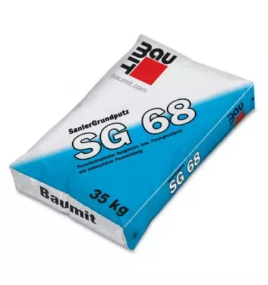 Baumit - SanovaPor - SanierGrundputz SG 68 renovační základní nátěr