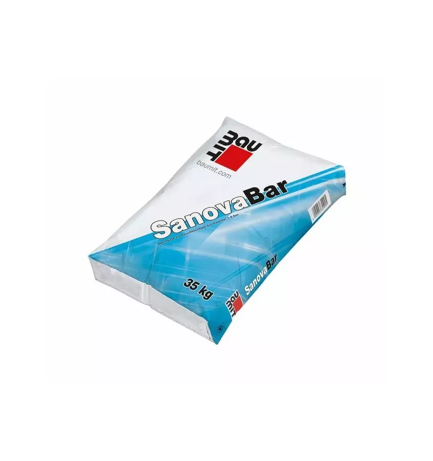 Baumit - sanační a těsnicí omítka SanovaBar - SperrPutz SP 63