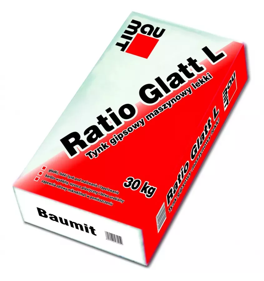 Baumit - Ratio Glatt L lehká omítka pro strojní aplikace
