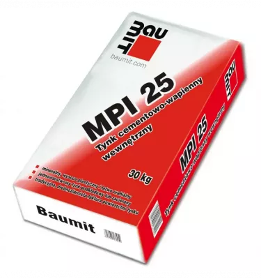 Baumit - MPI 25 internal cement-lime machine plaster