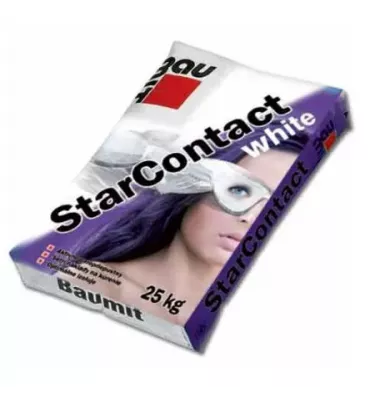 Baumit - StarContact White adhesive and putty mortar
