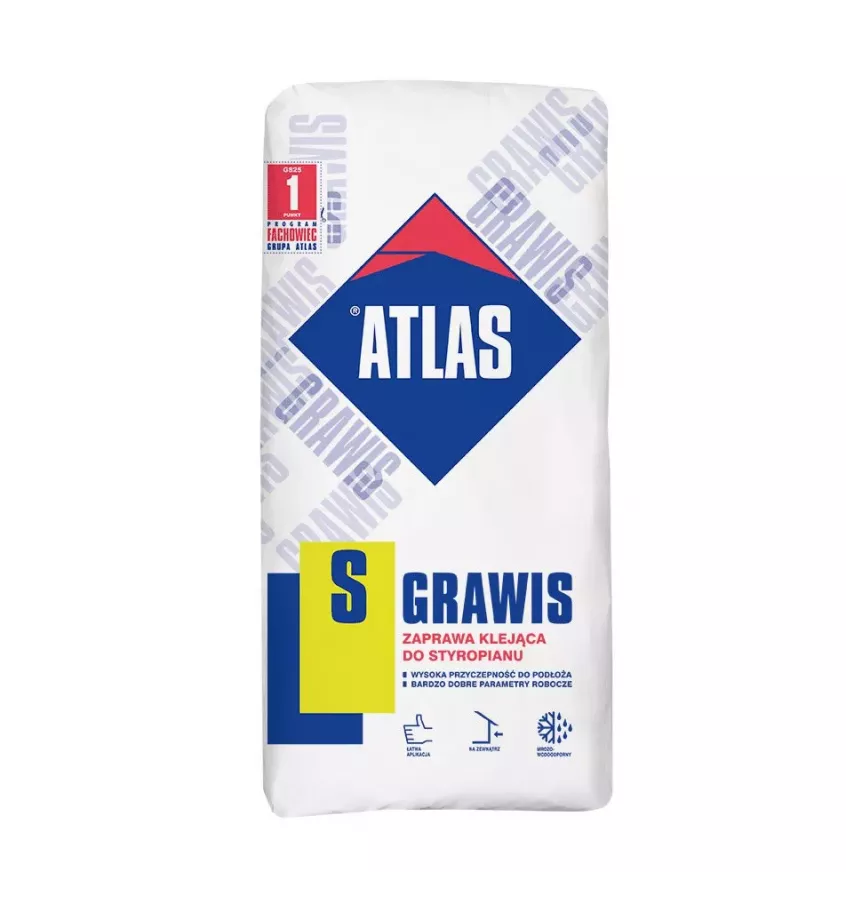 Atlas - lepidlo Grawis S na polystyren