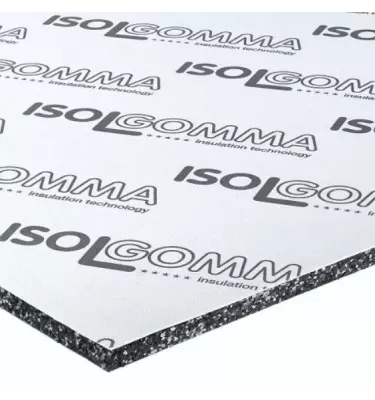 Isolgomma - Mustwall acoustic insulation board