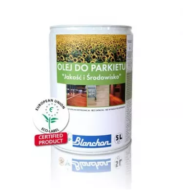 Blanchon - oil for parquet Quality and Environment