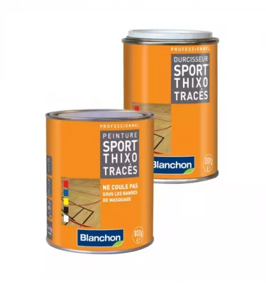 Blanchon - thixotropic paint for sports halls Sport Linie