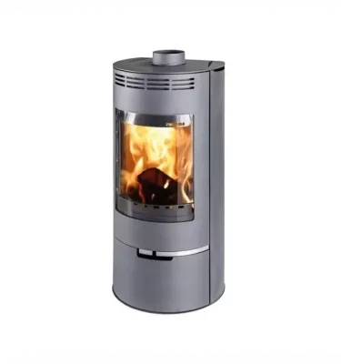 Thorma - piecyk na drewno Andorra II szary 7,5 kW