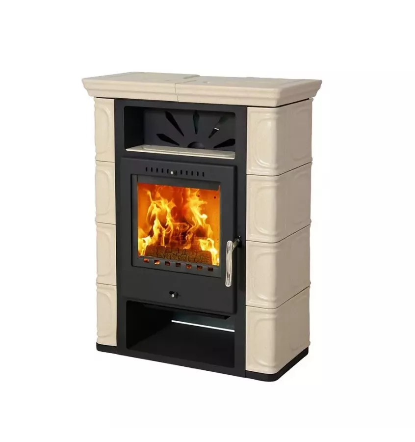 Thorma - Borgholm wood stove Tiled top