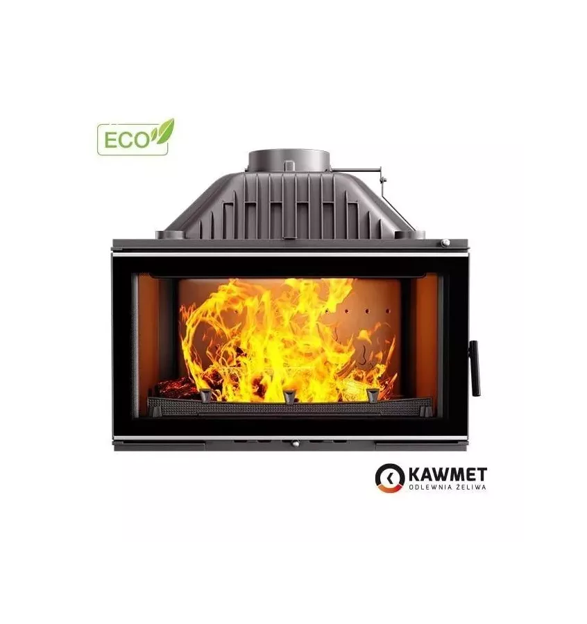 Kawmet - fireplace insert Grand W16 premium with a damper