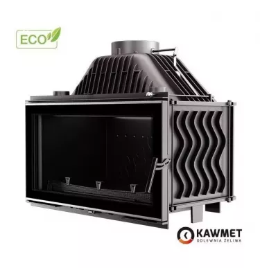 Kawmet - fireplace insert Grand W16 premium with a damper