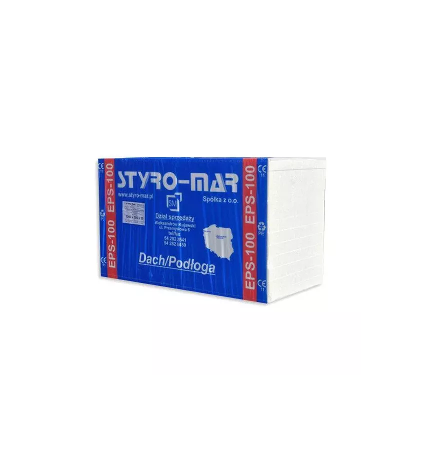 Styromar - EPS-100 EPS foam boards - 037 ROOF / FLOOR