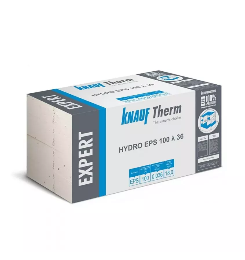 Knauf Industries - Knauf Therm Expert Hydro EPS 100 polystyrenová deska