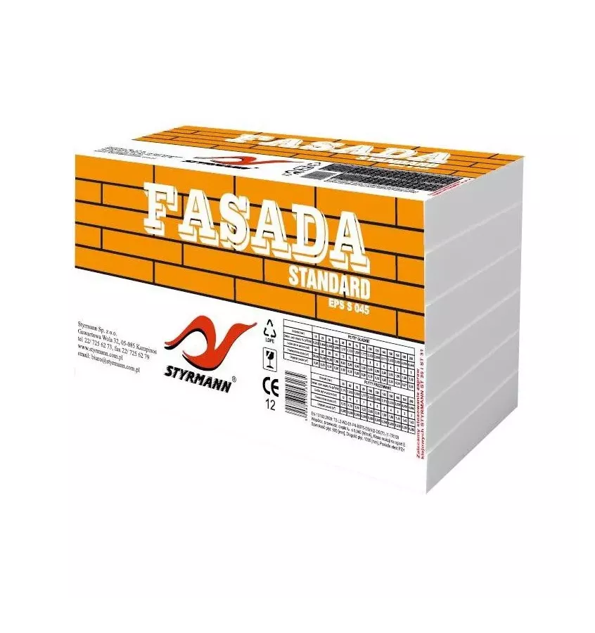 Styrmann - styropian EPS S 045 Fasada Styr