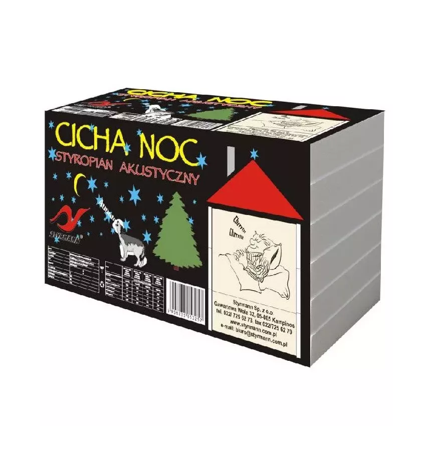 Styrmann - akustický polystyren Cicha Noc