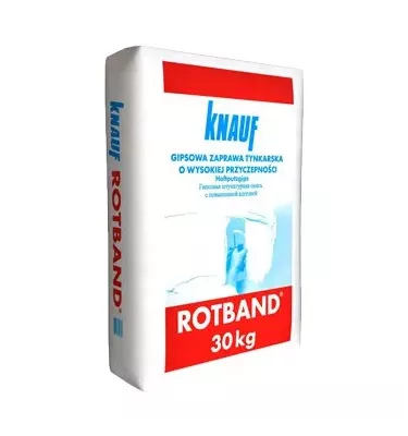 Knauf Bauprodukte - ruční sádrová omítka Knauf Rotband