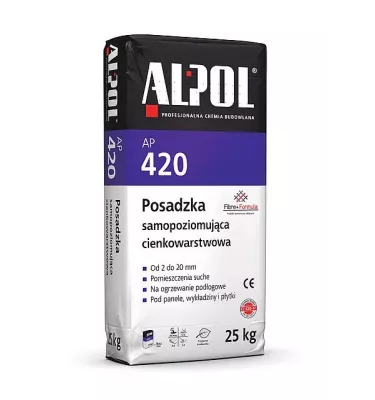 Alpol-samonivelační podlaha 2-20 mm AP 420