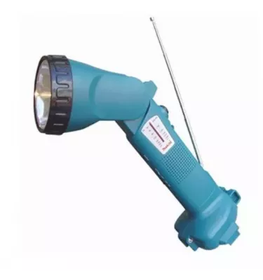 Makita - rechargeable battery torch with ML 141 radio