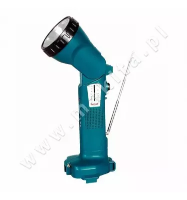 Makita - rechargeable battery torch with ML 141 radio