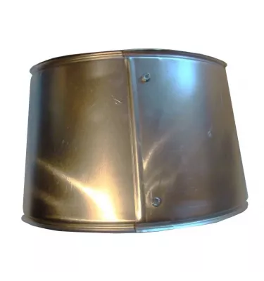 Xplo - płaszcz ochronny z blachy aluminiowej - redukcja, stożek, lejek