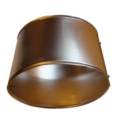 Xplo - płaszcz ochronny z blachy aluminiowej - redukcja, stożek, lejek