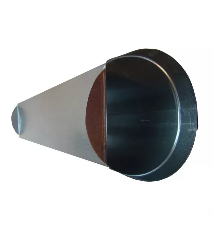 Xplo - protective coat made of galvanized steel sheet - flashing, overflow, passing