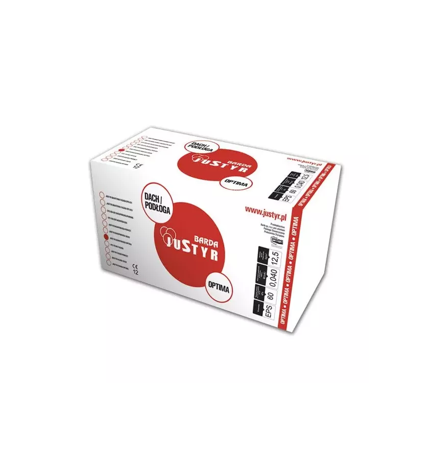 Justyr - styropian DACH/PODŁOGA OPTIMA