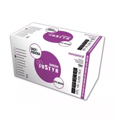 Justyr - polystyren EPS 100-036 STŘECHA / PODLAHA
