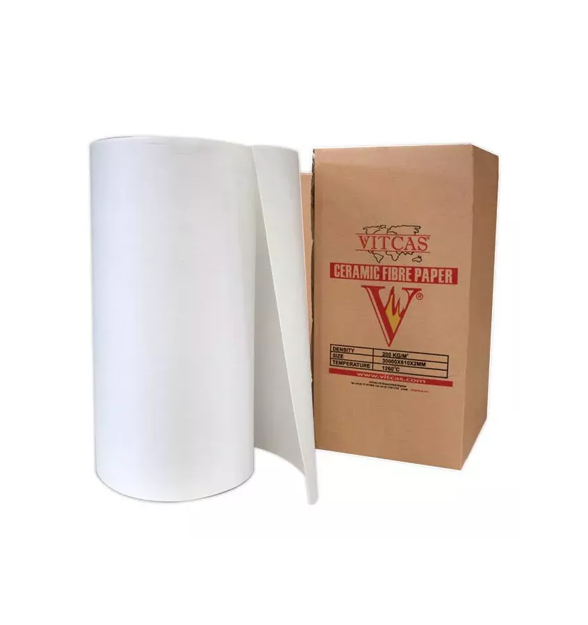 Vitcas - papier z włókna ceramicznego 1260°C