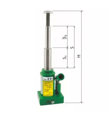 Skamet - single piston hydraulic lift