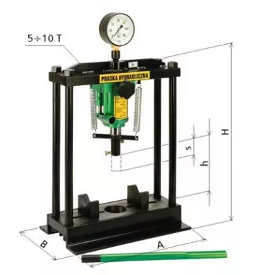 Skamet - hydraulic press