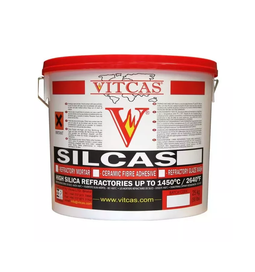 Vitcas - klej ceramiczny ogniotrwały Silcas CFA 