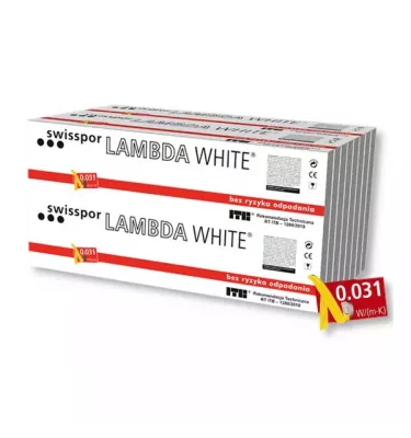 Swisspor - płyta styropianowa  Lambda White Fasada