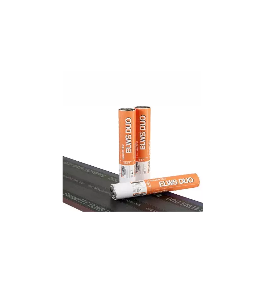 Bauder - TEC ELWS DUO self-adhesive elastomeric bitumen felt
