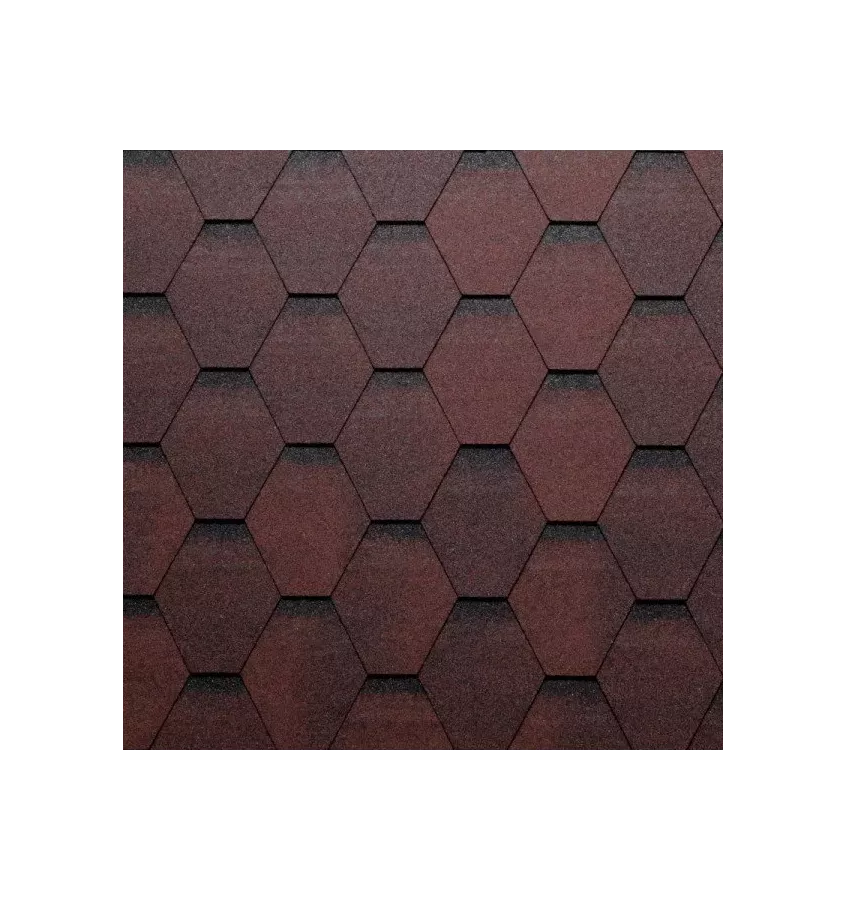 Tegola - Euro Polimeric Shingle Eco Roof Hexagonal tile