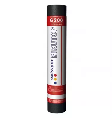 Swisspor - Bikutop adhesive roofing felt G200 (PYE G200 S25)