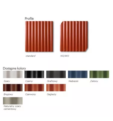 Cembrit - Eurofala standard plate W 177-6,5 (B65)