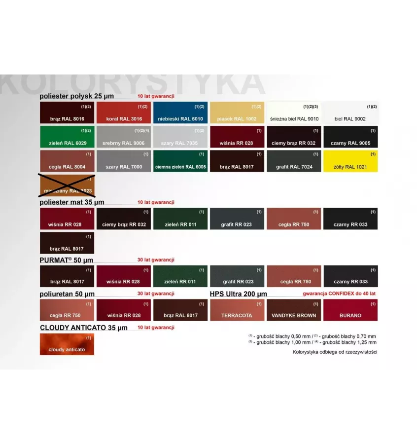 Pruszyński - metalowy system rynnowy Niagara - hak combi plus